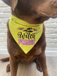 Image 3 of Witch Please / Witchy Frogs Reversible Bandana 