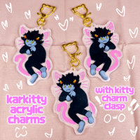 Image 1 of Karkitty Karkat Vantas Acrylic Charms