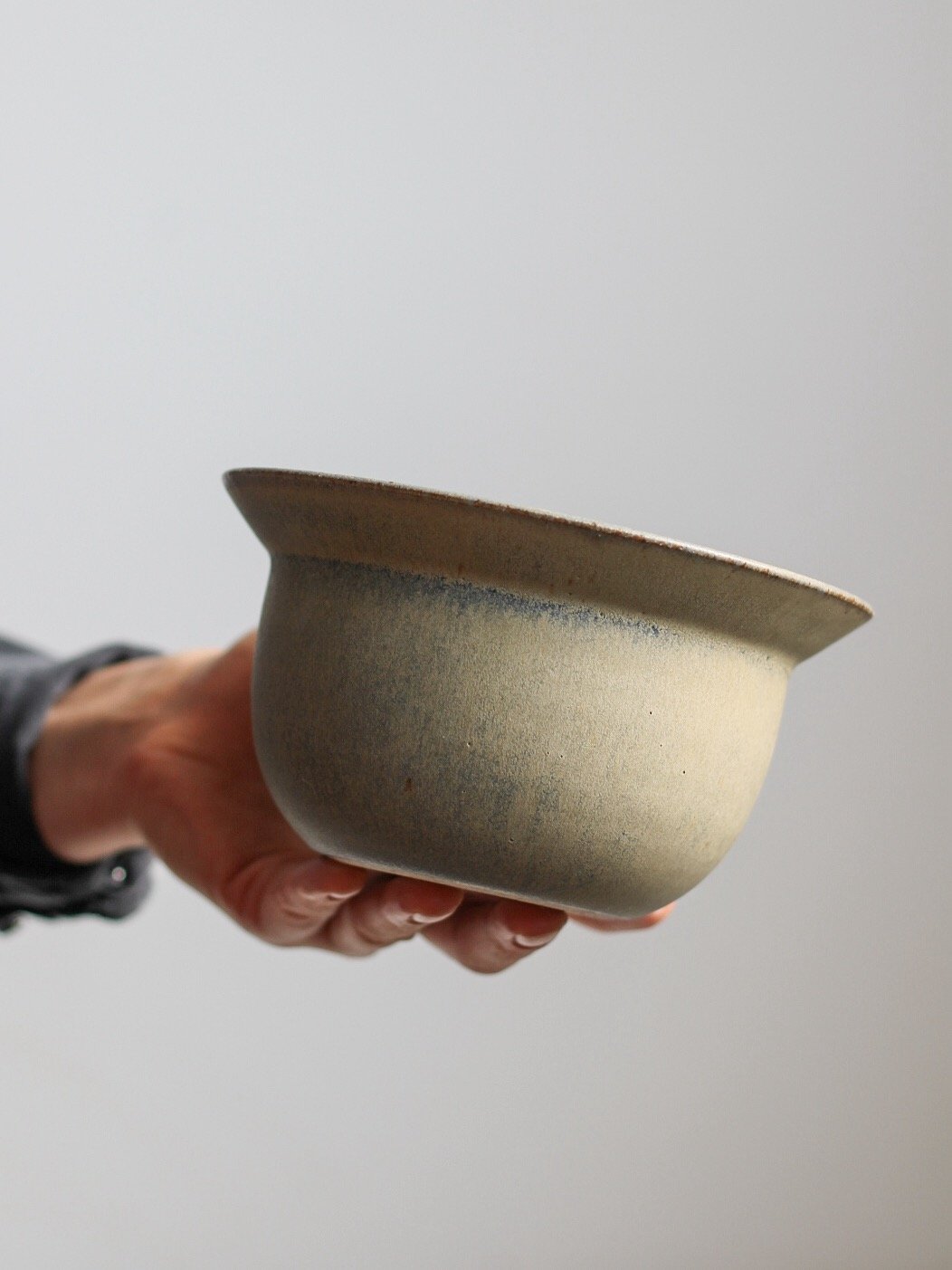 Image of mushroom shaped bowl in loch
