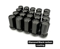 Image 1 of Titanium diamond carbon black Lug nuts.
