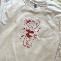 Image 2 of be mine bear shirt