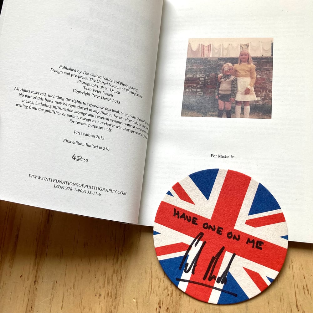 Peter Dench - The Dench Diary (w/signed Beer mat)