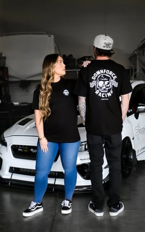 Image of DownForce Racing Skull T-shirt