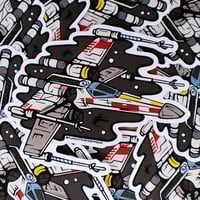 X-Wing (Red 5) Sticker