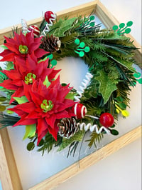 Image 2 of CHRISTMAS WREATH SVG + VIDEO TUTORIAL 