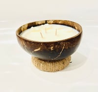 Image 2 of Coconut shell candle