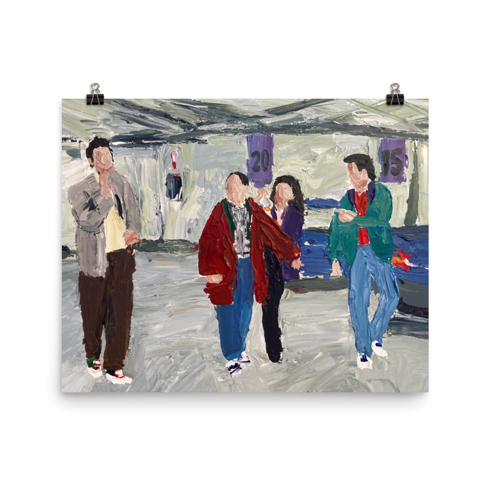 Image of The car park prints