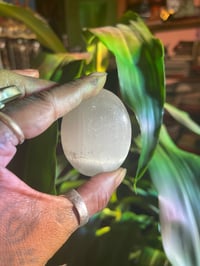 Image 3 of Selenite crystal Palm stone