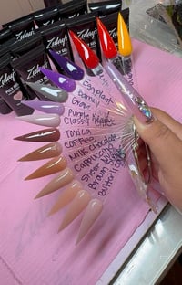 Image 3 of NEW POLYGEL COLLECTION (15 PC + KOLINSKY BRUSH )