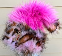 Pink/Pink Leopard Santa Hat