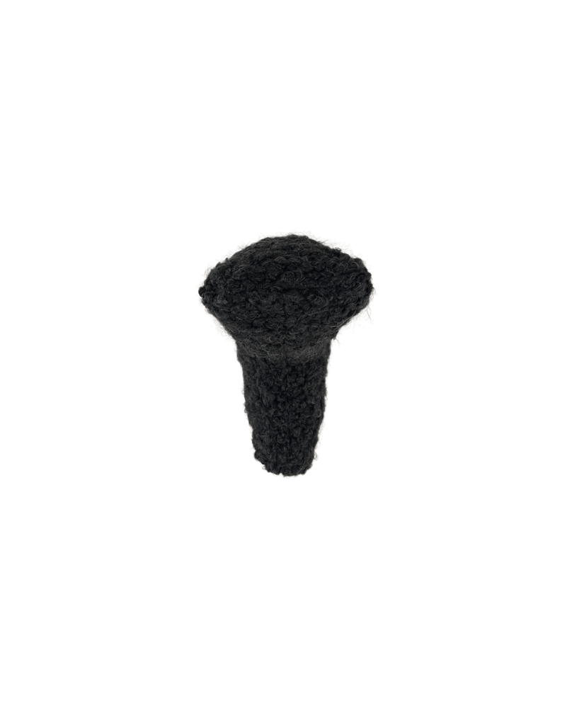 Charcoal Boucle Putter Cover