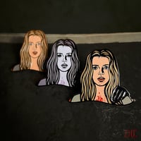 Image 4 of Witch of the Wood enamel pin