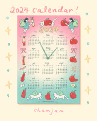 Image of 2024 Calendar A4
