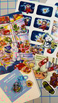 Image 2 of [new] aromatic friends keychain set