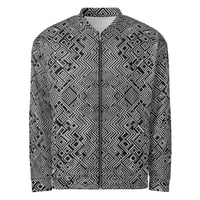 Image 1 of La Serpiente Print Unisex Bomber Jacket