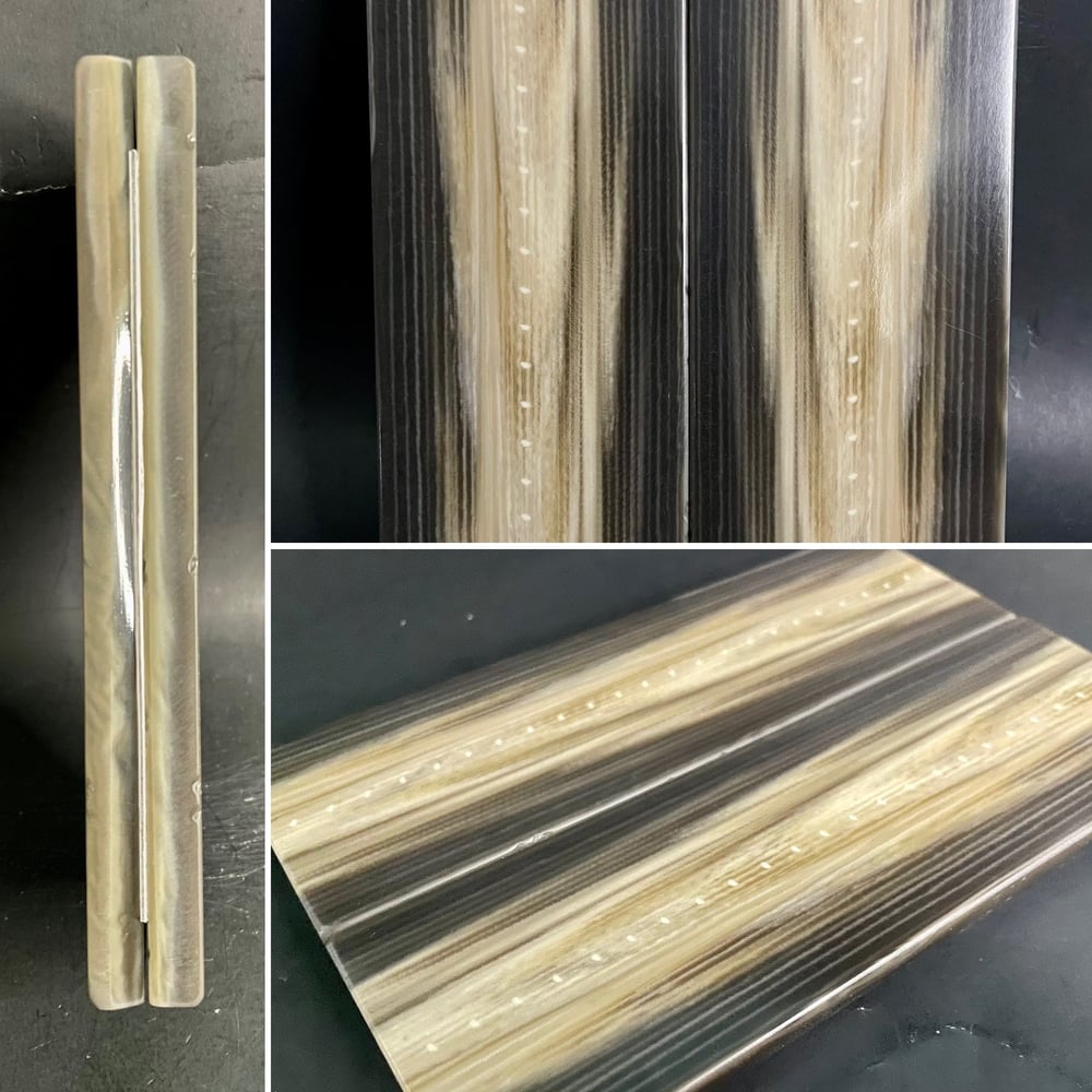 Image of Faux Horn Knife Scales - Dark