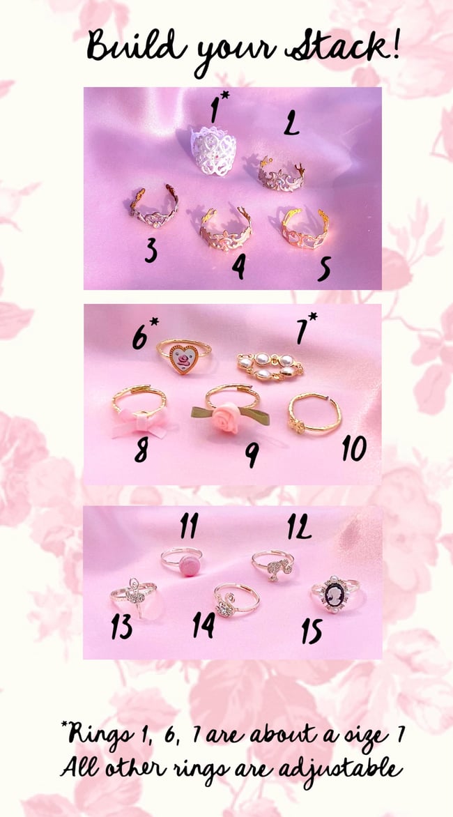 Coquette Ring Collection