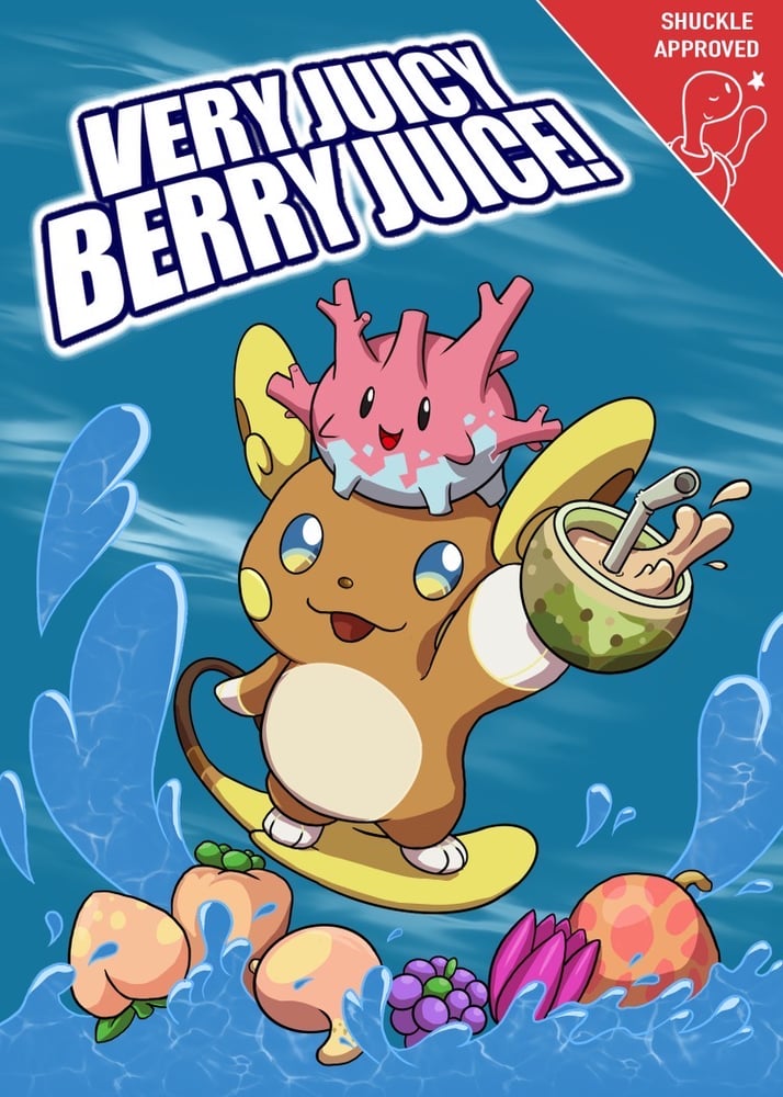 Image of Very Juicy Berry Juice Print