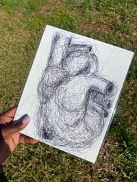 Image 5 of "Scribbles." The Arts in Medicine Print Series