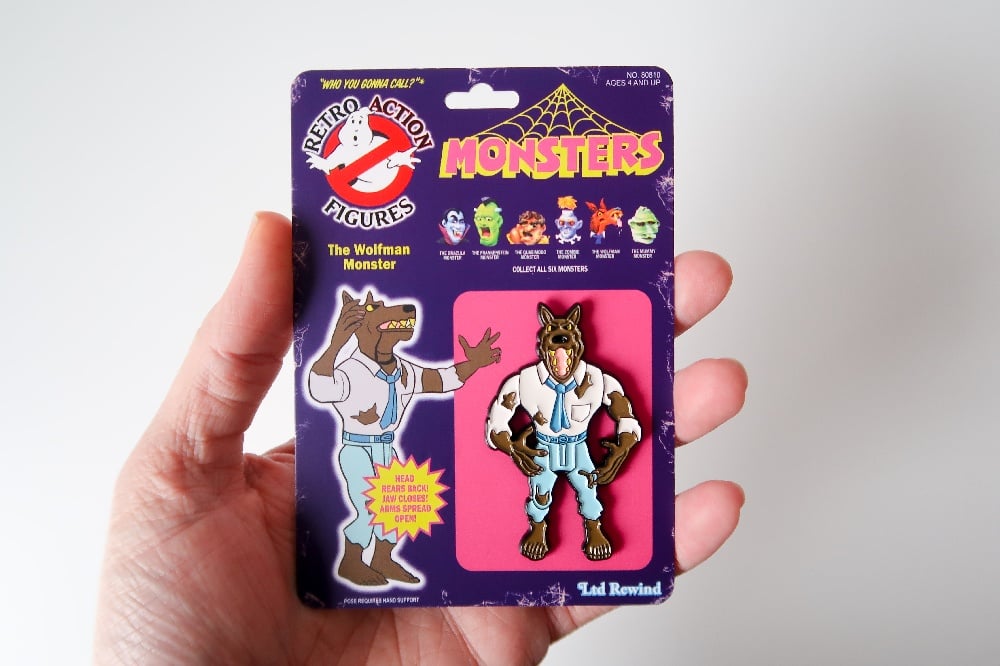 The Wolfman - Real Ghostbusters Enamel Pin