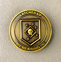Image 3 of “Latches Up” Challenge Coin