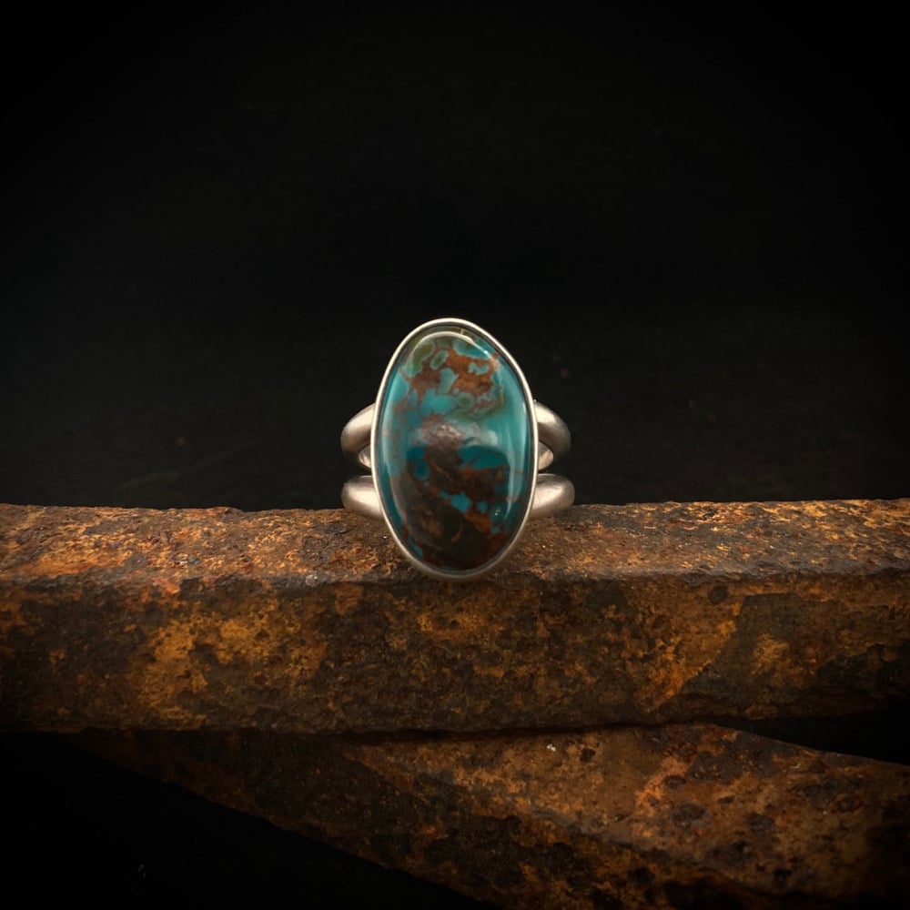 Pilot Mountain Turquoise Ring