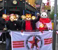 Image 1 of TUFAC Antifascist Flag