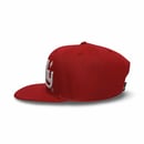 Image 3 of Worthy Script Snapback Hat Red