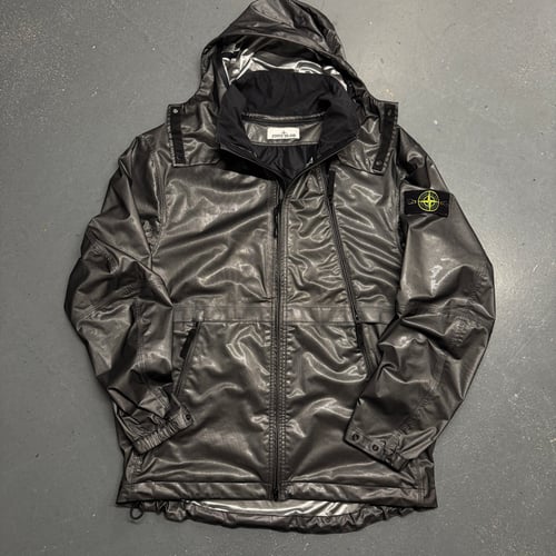 Image of SS 2024 Stone Island Metallic Proof Nylon Jacket, size XL
