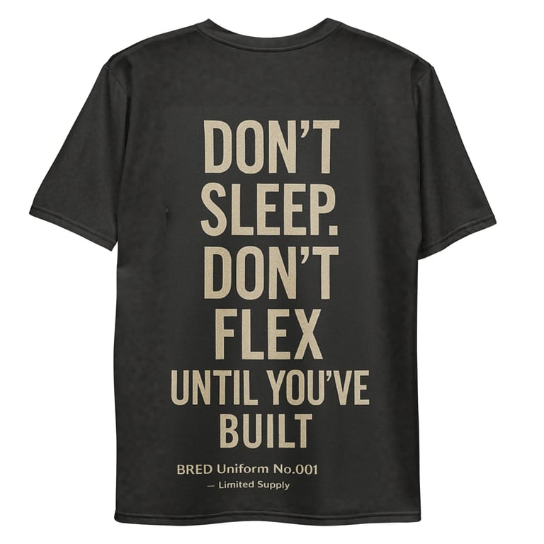 Bred Inc. Uniform Men's t-shirt