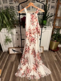 Image 1 of NWT flower pleated dress 