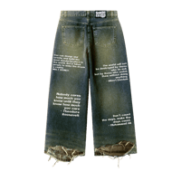 Image 2 of Motivation Jeans (customizable)