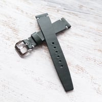 Image 4 of 18mm Italian Cowhide - Dark Green