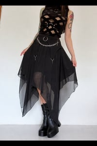 Image 3 of Draped Chain Skirt (made to order)