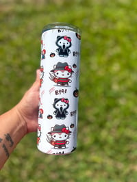 Image 1 of Horror Hello Kitty Tumbler 