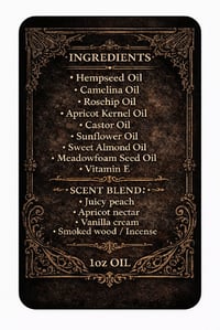 Image 2 of "Peach Funeral" oil 