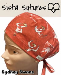 Image 19 of AFL Team Scrub Hats