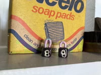 Image 1 of Mini Caretakers Lock Ceramic Pendants 