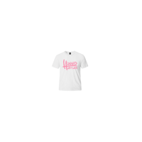 A Hunnid Hustles Classic T-Shirt (White and Pink)