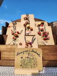 Straw flowers & Lavender cards