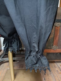 Image 5 of Lacy Bloomers in Solid Black