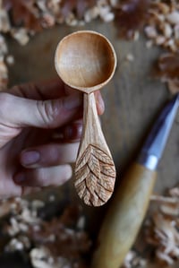 Image 2 of Falling Leaf- Coffee Scoop 