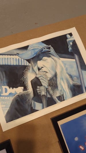 Image of Joseph Silver - RocknRoll watercolors