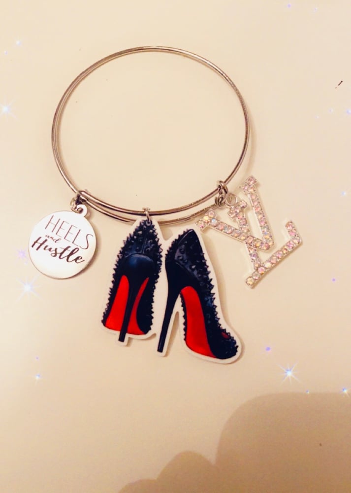 Image of Heels and hustle banglr bracelet 