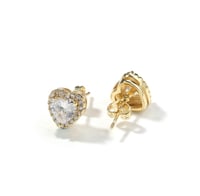 Image 5 of Diamond heart shaped set