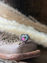 Image 1 of Wild bloom heart ring