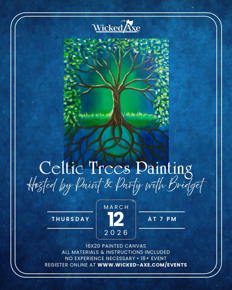 Image of Celtic Tree 3/12 Wicked Axe Haverhill, MA 18+