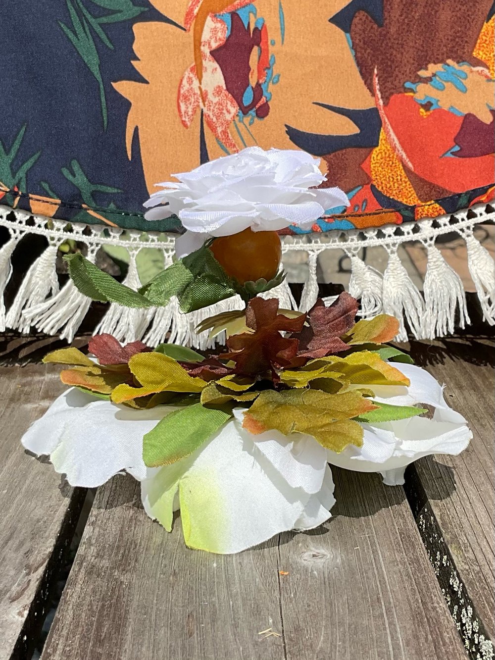 Image of Faux Flower Fae - Leafy Bloom