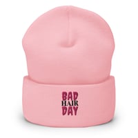 Image 3 of Bad Hair Cuffed Beanie