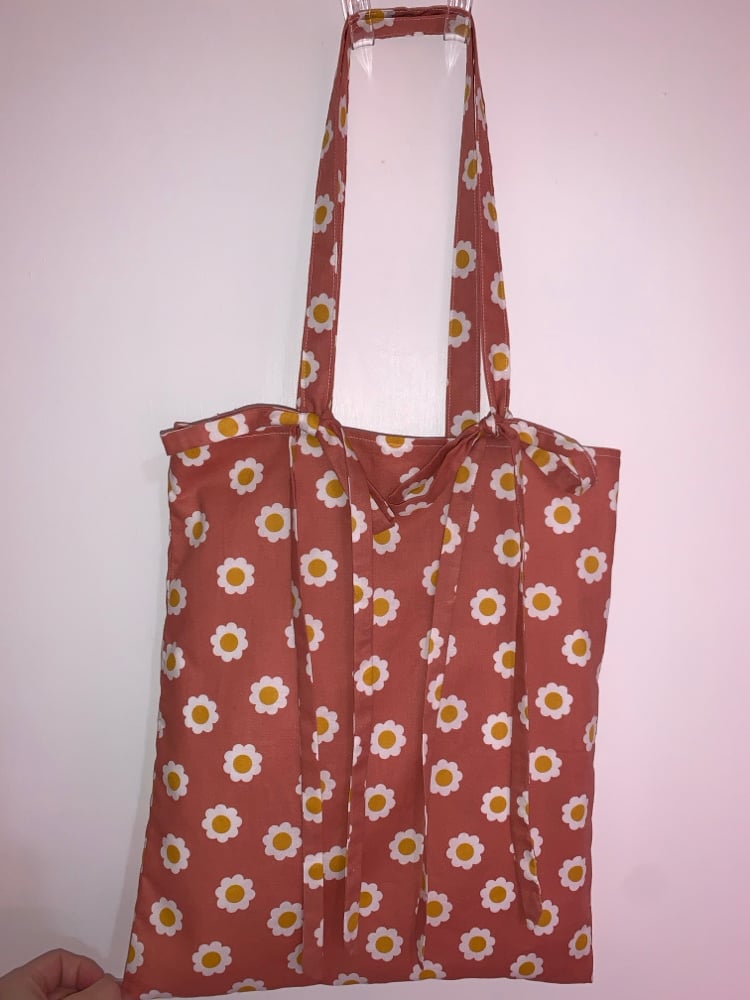 Image of Daisy Tote Bag / Card Holder 